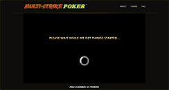 Desktop Screenshot of multistrikepoker.com